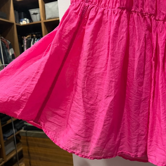 Pink Tiered Dress by Devotion TWINS - Picture 6 of 12